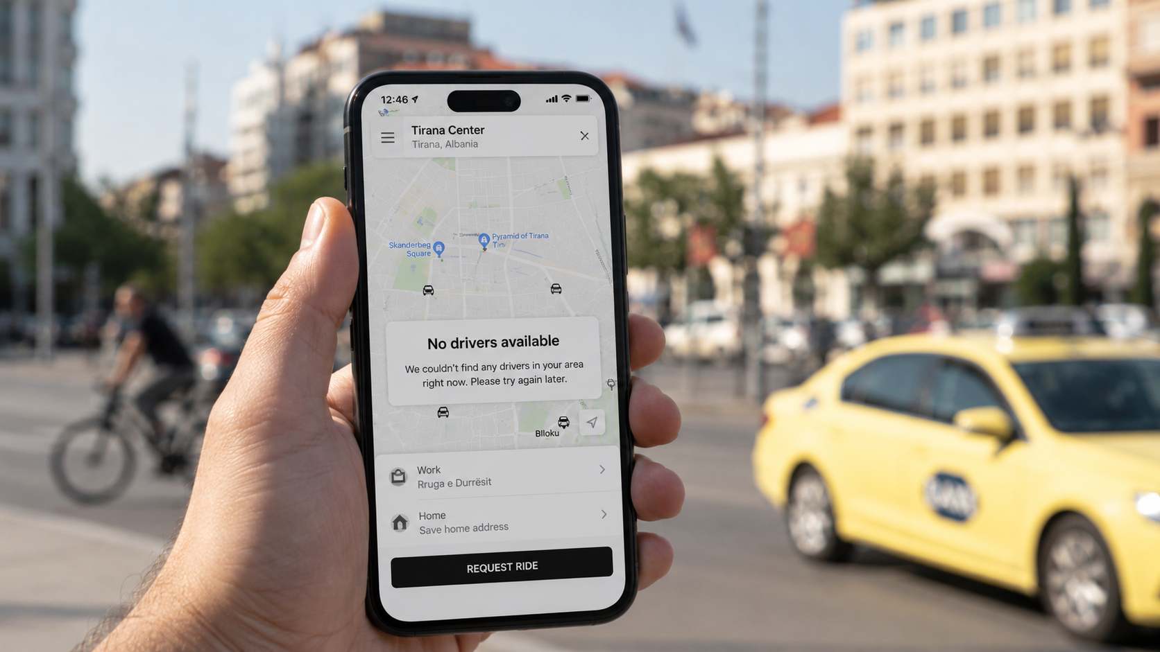 is there uber in albania