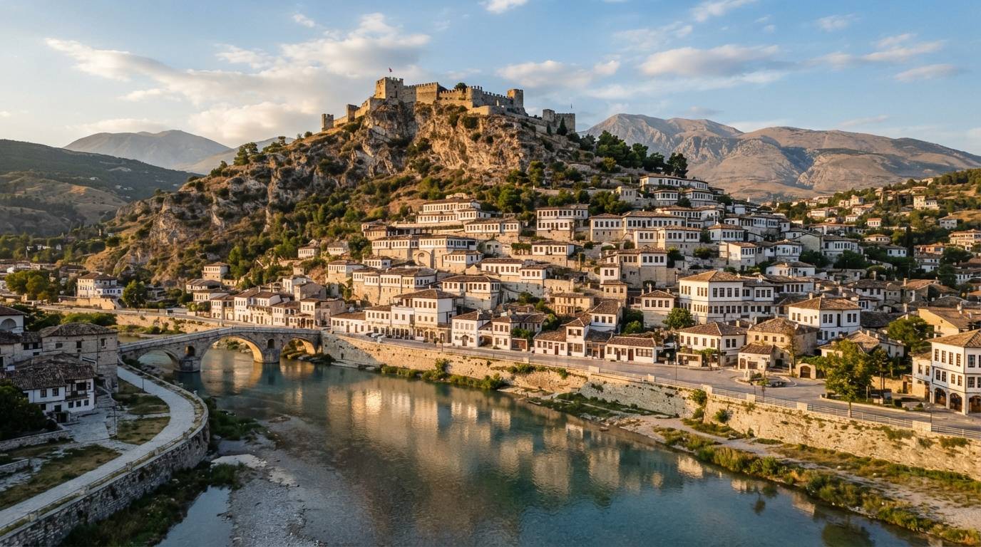 Tirana airport to Berat transfer - Berat UNESCO city Albania