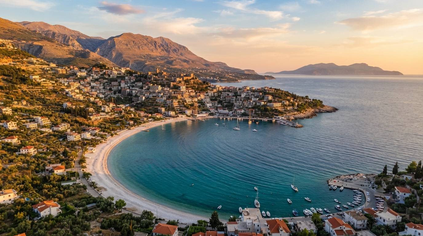 Tirana airport to Himare transfer - Himare bay Albanian Riviera