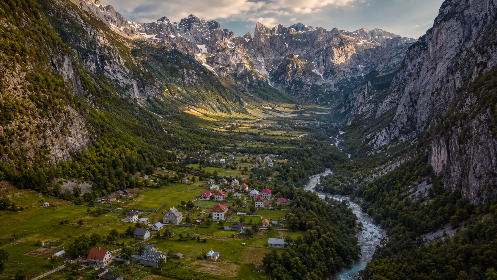 Tirana airport to Theth transfer - Theth valley Albanian Alps