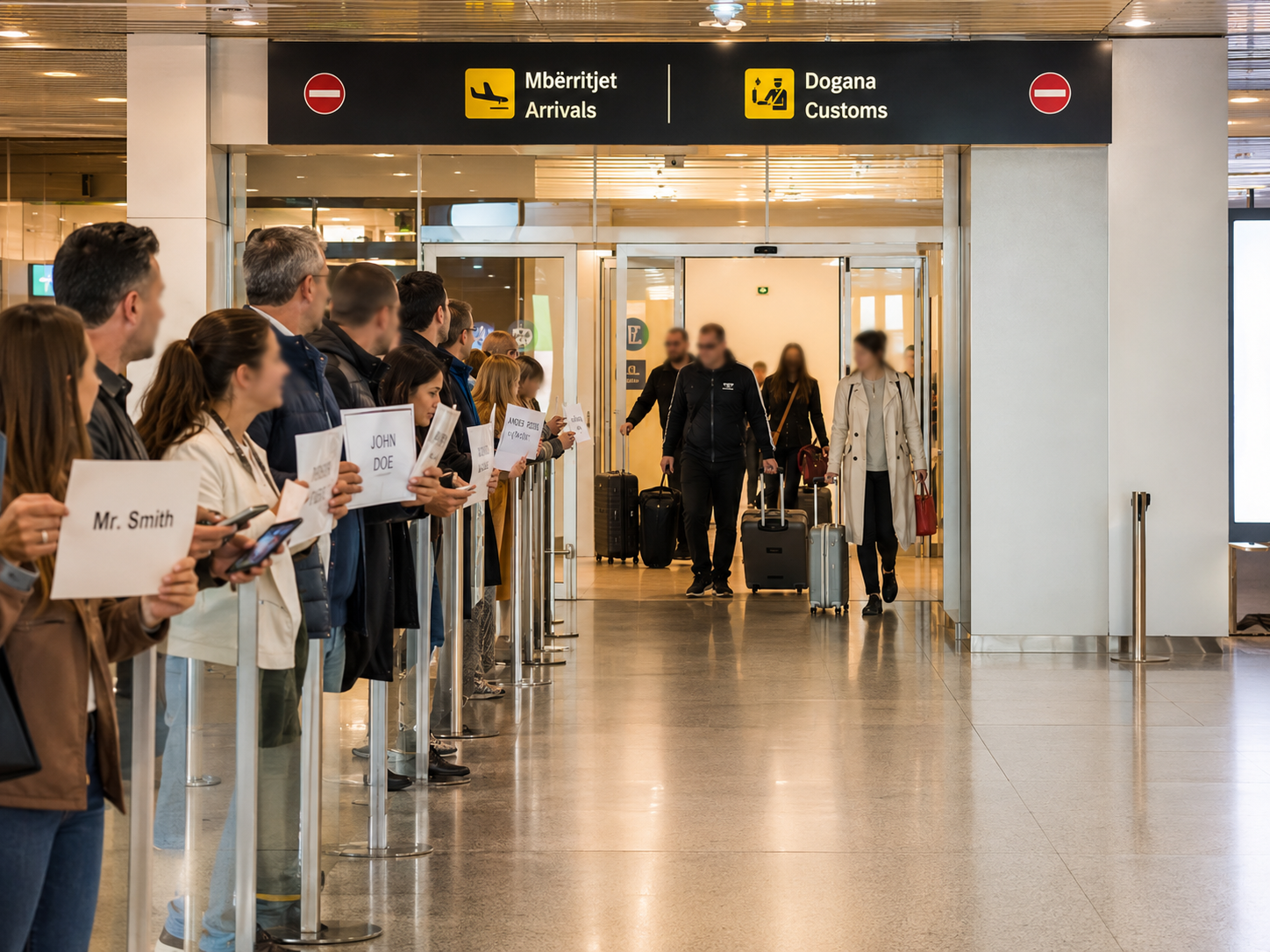 Tirana airport arrivals hall - what to expect when you arrive at TIA